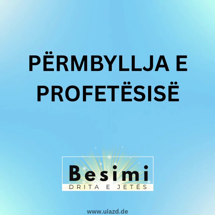 Impulsi i xhumasë Java27 – Përmbyllja e Profetësisë